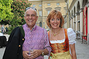 Trachten Angermaier Chef Dr. Axel Munz mit Frau (©Foto. Imgrid Grossmann)